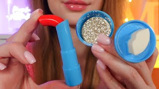 asmr doing your fake makeup 💄 [upl. by Weinert]