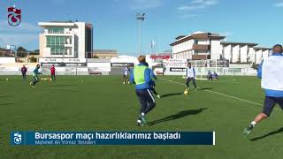 Bursaspor maçı hazırlıklarımız başladı [upl. by Matthews470]