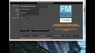 FileMaker Pro Advanced  Dynamically Expanding Portals [upl. by Carlynne563]