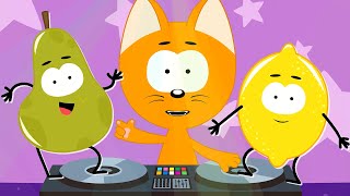 DANCING FRUITS  Kote Kitty Songs for Kids [upl. by Neehcas]