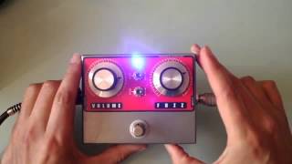 VINTAGE FUZZ GUITAR PEDAL  DEMO [upl. by Etnomal214]