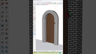 ✅Modeling hacks for sketchup youtubeshorts new sketchup viralvideo [upl. by Noffets602]