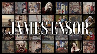 JAMES ENSOR  THE MASTER OF MASKS  unique film about James Ensor [upl. by Latona]