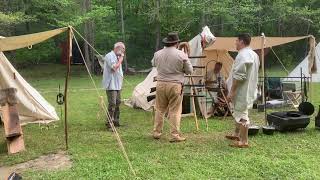 Hatchie Run Long Rifles Rendezvous April 2024 [upl. by Haianeb]