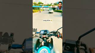 Long drive pe🤣 bikelover h2r motovlog funnyshorts funny comedy y [upl. by Niaz]