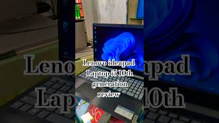 Lenovo ideapad s14515iil core i5 10th generation review full fresh conditionalviralshort ytshorts [upl. by Sammer]