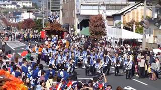 津山まつり  元魚町 だんじり 麒麟䑓  岡山 津山 徳守神社 japan okayama tsuyama festival maturi 祭 [upl. by Alicia]