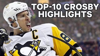 Top10 Sidney Crosby NHL Highlights [upl. by Pinkerton]