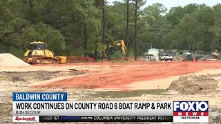 GOMESAfunded park and boat launch on CR 6 taking shape [upl. by Onaimad449]