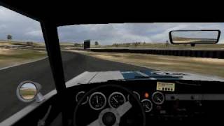 Rfactor Eastern Creek Laser Falcon 15504 onboard [upl. by Aizek]