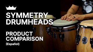 Remo Symmetry Drumheads Comparison Español  Remo [upl. by Crystie]