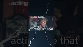 acting like that mgk yungblud actinglikethat fyp mgk yungblud machinegunkelly yungbludarmy [upl. by Jenica]