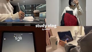 study vlog  500起き大学生の1日📑🖇️  法学部生の日常  資格勉強  新しいiPadケースが届いた📦 [upl. by Bowlds842]