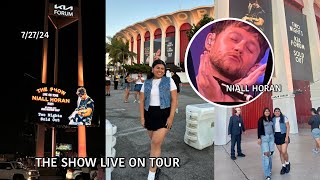 Niall Horan Concert Vlog The Show Live On Tour LA N1 [upl. by Nnaassilem]