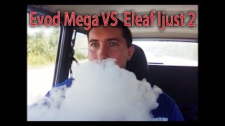 Evod Mega kangertech VS Eleaf Ijust 2 Какую электронную сигарету купить или выбрать [upl. by Ennair980]