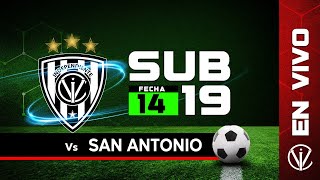 Ind del Valle vs San Antonio FC  Campeonato de Formativas  Sub 19  Fecha 13 [upl. by Romaine]