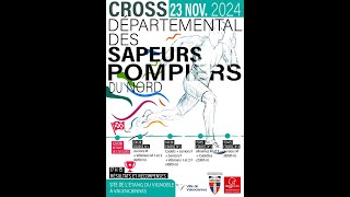 Cross départemental des Sapeurspompiers du Nord à Valenciennes le 23 novembre 2024 [upl. by Studner830]