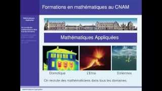 Math appli au Cnam Paris [upl. by Eznyl]