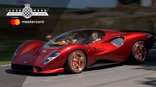 De Tomaso P72 makes world debut at FOS [upl. by Channing946]