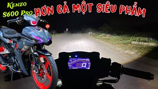 Lê Lĩnh Vlog  Hướng Dẫn Lắp Bi Cầu Kenzo S600 Pro Ex155  Test Bi Kenzo S600 Pro Chóa Cos Ex155 [upl. by Adnarrim]