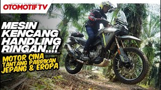 HARGA MURAH TAPI SPEK PALING TINGGI KUPAS TUNTAS CFMOTO 450MT  Otomotif TV [upl. by Zobias]