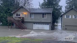 12052023 Granite Falls  Near Major Stillaguamish River Flooding [upl. by Yliab]