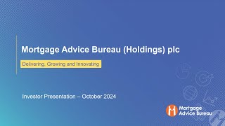 MORTGAGE ADVICE BUREAU HOLDINGS PLC  H1 Results [upl. by Ioj531]