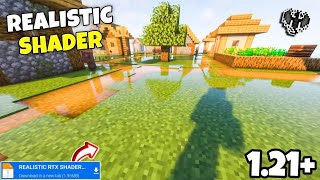 High Realistic Shaders Minecraft PE 1212 Shader MCPE 121  New Working [upl. by Nnylannej]