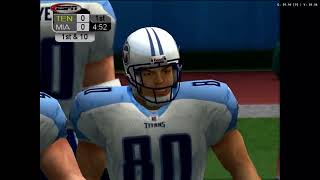 retro gaming on the kinhank X5 pro NFL 2K3 Tennessee Titans vs Miami Dolphins [upl. by Latsyk43]