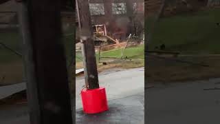 Oh My God Possible Tornado Damages Hopkinsville Kentucky [upl. by Oswald]