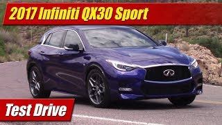 2017 Infiniti QX30S Test Drive [upl. by Lohrman744]