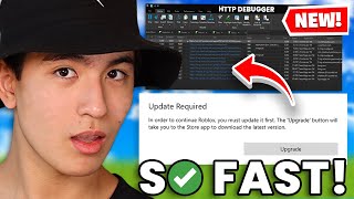 BEST EZ FIX Roblox Version Reverter quotUpdate Requiredquot Bypass Updated [upl. by Kamilah142]