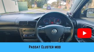 Passat B5 B55 Cluster mod did it work [upl. by Jacobo]