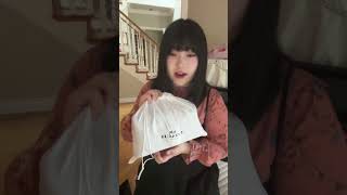 Unbox my new Coach bag coach unboxing coachtabby [upl. by Sivrahc]