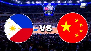 GILAS PILIPINAS VS CHINA FIBA WORLD CUP GAME 2023 [upl. by Mini]