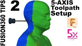 How to Create 5axis indexical toolpaths using fusion 360 Part2 [upl. by Newlin108]