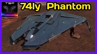 74ly jump range Phantom w FSD V1 in Elite Dangerous Odyssey  How to build amp farm materials [upl. by Beata]