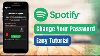 How to Change Password in Spotify [upl. by Daryl364]