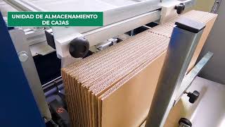 Formadora automática de cajas Superbox 6 HD [upl. by Suiramed]