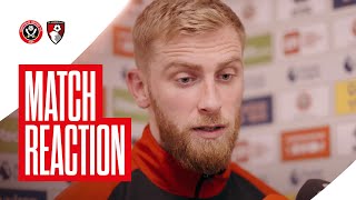 Oli McBurnie  Sheffield United 13 Bournemouth  Post Match Reaction [upl. by Marylinda]