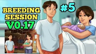 Summertime Saga V017  BREEDING SESSION amp HAVE A BABY  WALKTHROUGH  PART 5 [upl. by Zetram]