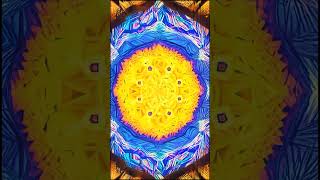 A Pineapple Transforms into a Kaleidoscope of Fractal Patterns psychedelicartwork trippyvisuals [upl. by Ymaj974]