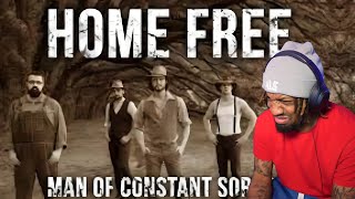 FIRST TIME HEARING Home Free  Man of Constant Sorrow  NoLifeShaq REACTS [upl. by Clarissa]