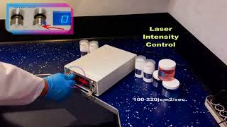 Professional Laser Setup amp Demo Reduces unwanted hair veins tattoos wrinkles scars amp more [upl. by Abdulla]