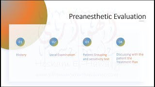 01 preanesthetic evaluation [upl. by Adnole]