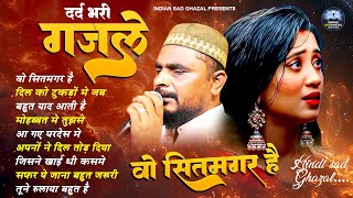 दर्द भरी गजल 2024  Ishq Karti Hai Aur Khafa Bhi Hai  Wo Sitamgar Hai  Non Stop Ghazal [upl. by Holsworth95]