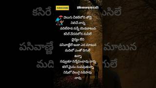 Velugu Cheekati Song Lyrical  Sapthagiri Express  Sapthagiri  Bulganin ytshorts fatherlove [upl. by Cally92]