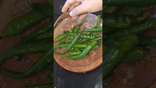 Chilli pakora recipe 🌶🌶 mirchi pakora recipe 🍆🌶short viral vdo trending [upl. by Herzberg975]