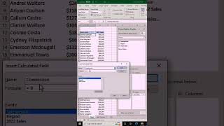 👉☺pivot table excel advanced👉pivot table calculated field formula excel pivottable viralvideo [upl. by Christophe]