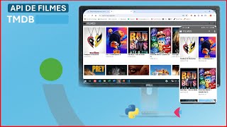 Consumir API de Filmes usando Python  Flet  Deploy Gratuito [upl. by Asial619]